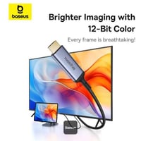 بيسوس محول نوع سي إلى HDMI 8K من سلسلة هاي ديفينيش...