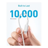 انكر كيبل شحن 322 من USB-C إلى Lightning بطول 10 أ...