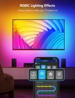 قوفي, H61B2, شريط RGBIC إضاءة خلفية للتلفاز