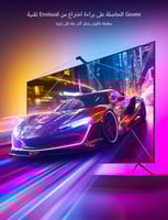 قوفي, H605C, إضاءة RGBIC LED خلفية للتلفزيون مقاس...