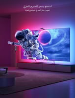 قوفي, H605C, إضاءة RGBIC LED خلفية للتلفزيون مقاس...