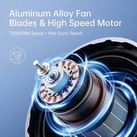 جيسو لايف مروحة تربو محمولة باليد مروحة شخصية صغير...