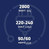 كيون 340-FS-KHD/8238 فرن كهربائي 38 لتر 1600 واط