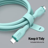 جودا سلك Type-C إلى Type-C بقوة 60 واط وطول 1 متر...