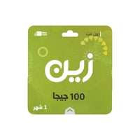 بطاقة زين مسبقة الدفع لشحن الانترنت 105 جيجا-لمدة...
