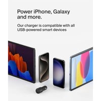 بيلكن شاحن سيارة سريع بمنفذين 42 واط من بوست تشارج...