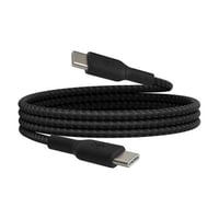 بيلكن كابل مضفر USB-C الى USB-Cشحن سريع 1متر اسود