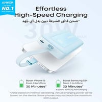 انكر باور بانك بقوة 30 واط بسعة 10000 ملي امبير بم...