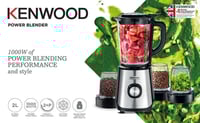 كينوود OWBLM45.885SS خلاط 1000واط بكأس زجاجي سعة 2...