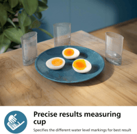 فيليبس HD9137/91 جهاز طهي البيض سلسلة 3000 بقدرة 4...