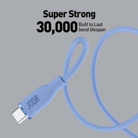 جودا سلك سليب Type-C إلى Type-C بقوة 60 واط وطول 1...