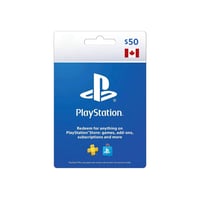 بطاقة بلايستيشن ستور كندي 50 دولار كندي