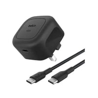 بيلكن شاحن جداري بقوة 45 واط بمنفذ تايب سي مع سلك...