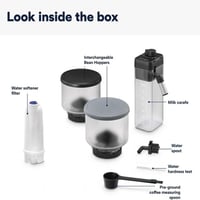 ديلونجي DLEXAM440.55.W ماكينة تحضير القهوة الاوتوم...