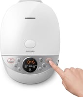 فيليبس جهاز طهي الأرز الرقمي سعة 5 لتر بتقنية التس...