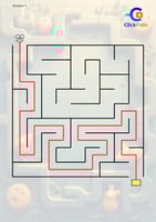 كتاب المتاهة - المستوى الأول (منتج رقمي قابل للطبا...