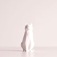 مجسم لذئب و قطة