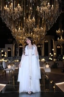 جلابيه قطعتين تل تطريز شك