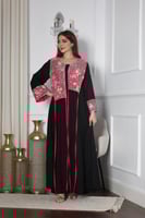 جلابيه لينن بكلفه بالصدر