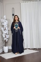 جلابيه قطعتين بتطريز كمبيوتر