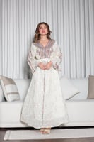 جلابيه استقبال مطرزه تطريز كميوتر