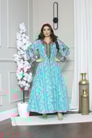 جلابية اورقنزا مزخرفة