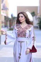 مخوار بتطريز يدوي وطرحه