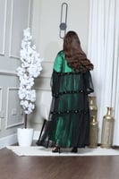 جلابيه ليوم التاسيس للام بتطريز كمبيوتر