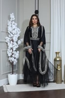 جلابيه خام تفته وتل مطرز