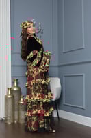 جلابيه مخمل بتدخيلات خام الشالكي