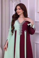 جلابيه استقبال بتطريز يدوي