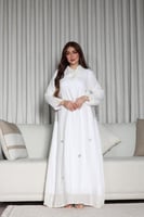 جلابيه لينن تطريز شك