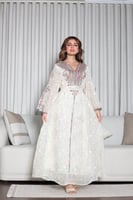 جلابيه استقبال مطرزه تطريز كميوتر