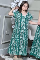 جلابيه بناتي بتطريز كمبيوتر