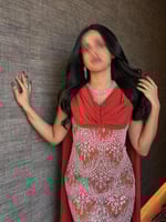 فستان سهره بتطريز شك