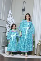 جلابيه بناتي بتطريز كمبيوتر