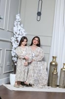 جلابيه بناتي بتطريز كمبيوتر