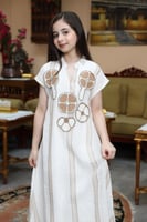 جلابيه رمضانيه لينن بناتي