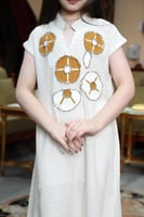 جلابيه رمضانيه لينن بناتي