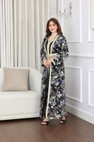 جلابية قفطان مغربي ترتر سهره