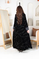 جلابيه مخمل بتطريز كمبيوتر