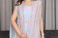 جلابيه قطعتين شيفون مطرز