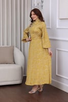 جلابيه استقبال بخام الجكار وتطريز يدوي