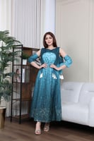 جلابيه لينن مموج باكمام منفصله