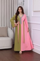 جلابيه استقبال بتطريز يدوي