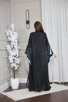 جلابيه بخام الاورجنزا بتطريز شك