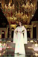 جلابيه قطعتين تل تطريز شك