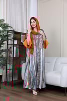 مخوار بتطريز يدوي وطرحه