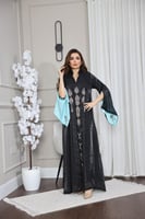 جلابيه بخام الاورجنزا بتطريز شك