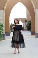 جلابيه بكلفه مطرزه